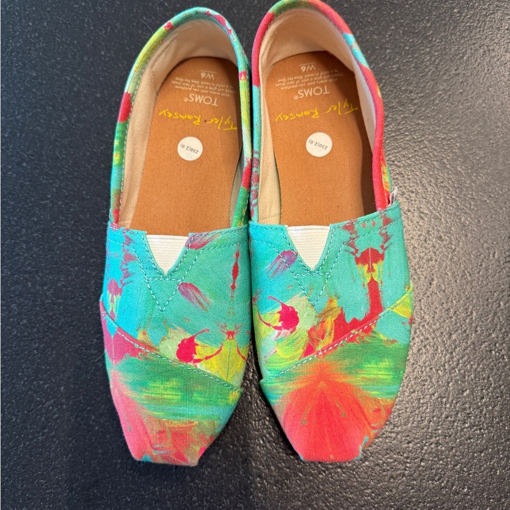 Tyler Ramsey TOMS Canvas Slip-Ons